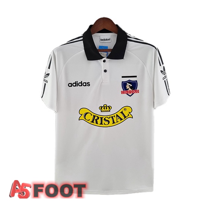 Maillot de Foot Colo-Colo Retro Domicile Blanc 1992-1993