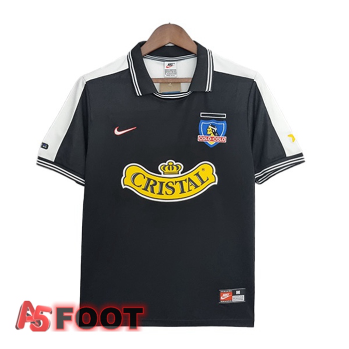 Maillot de Foot Colo-Colo Retro Exterieur Noir 1999