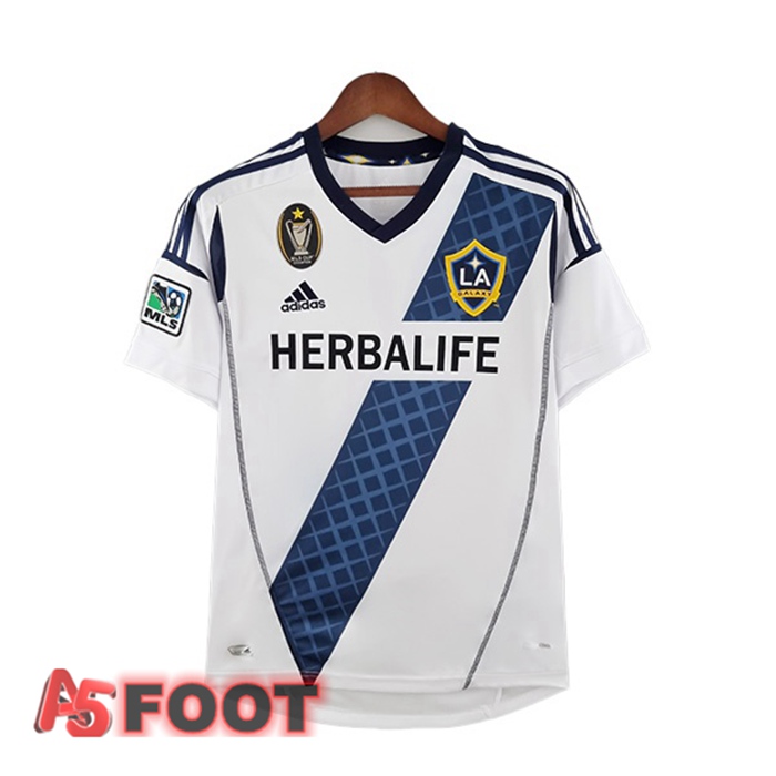 Maillot de Foot LA Galaxy Retro Domicile Blanc 2012