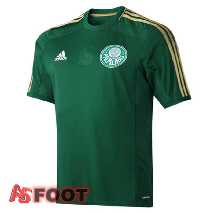Maillot de Foot Palmeiras Retro Domicile Vert 2014-2015