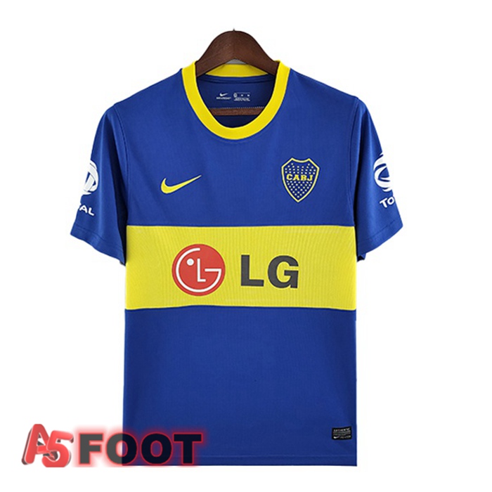 Maillot de Foot Boca Juniors Retro Domicile Bleu 2010-2011