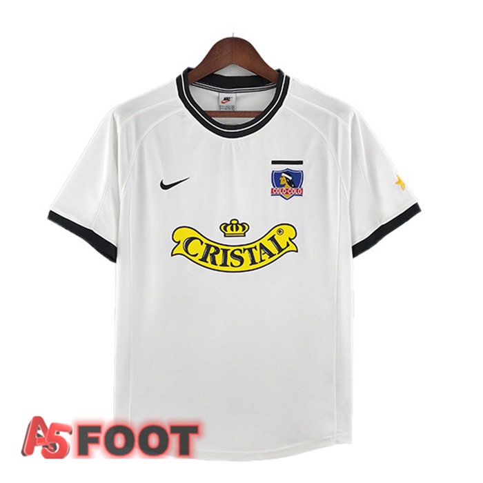 Maillot de Foot Colo-Colo Retro Domicile Blanc 2000-2001