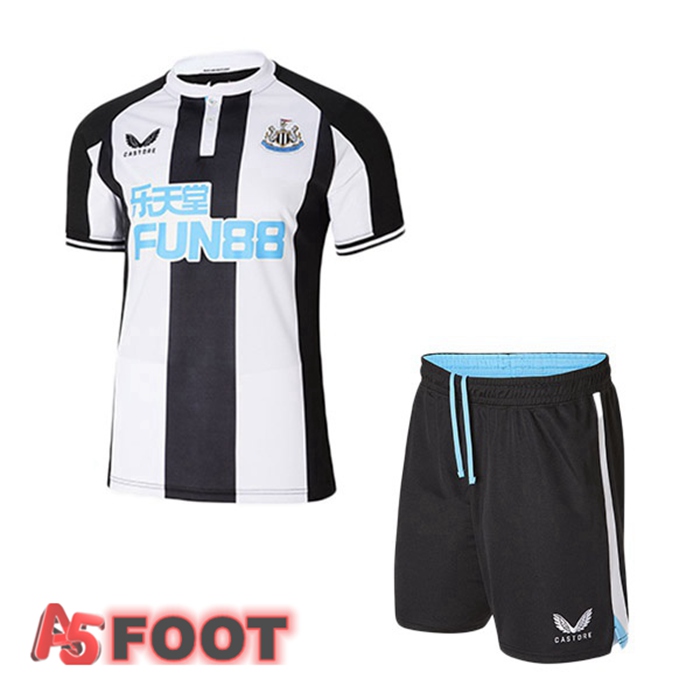 Maillot Newcastle United Enfant Domicile Noir/Blanc 2021/22