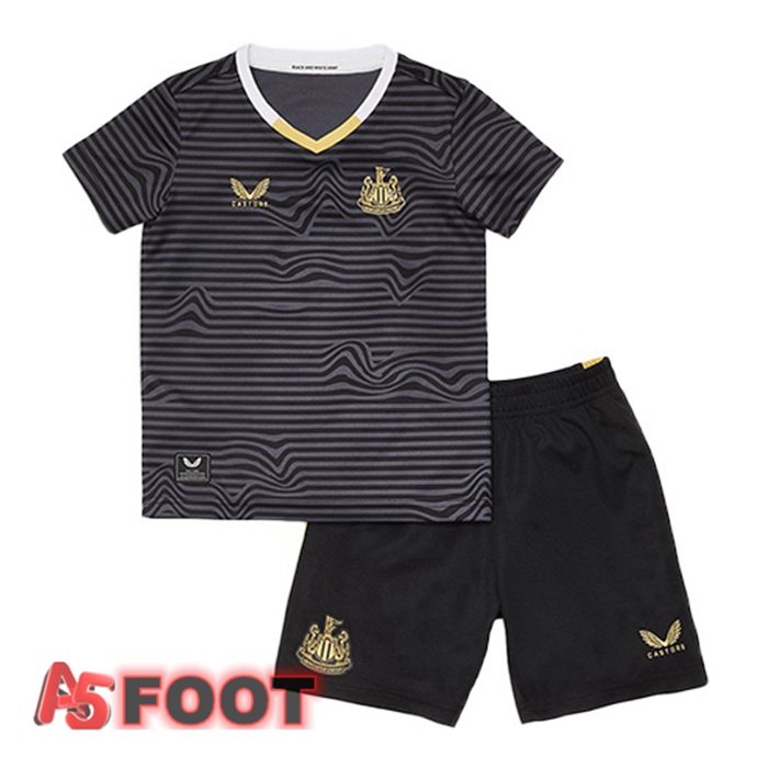 Maillot Newcastle United Enfant Exterieur Noir 2021/22
