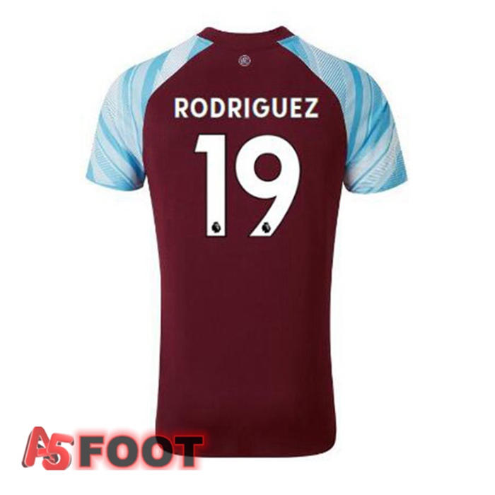 Maillot Burnley (RODRIGUEZ 19) Domicile Marron 2021/22