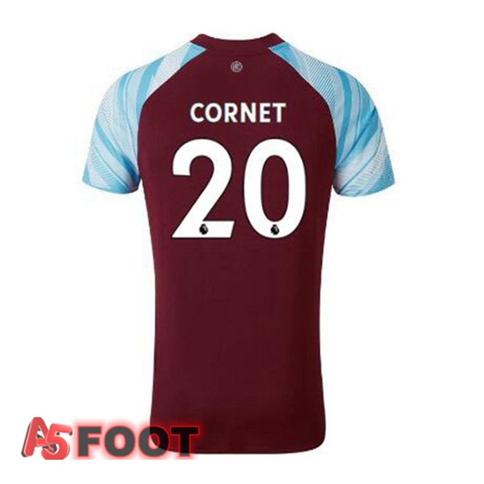 Maillot Burnley (CORNET 20) Domicile Marron 2021/22