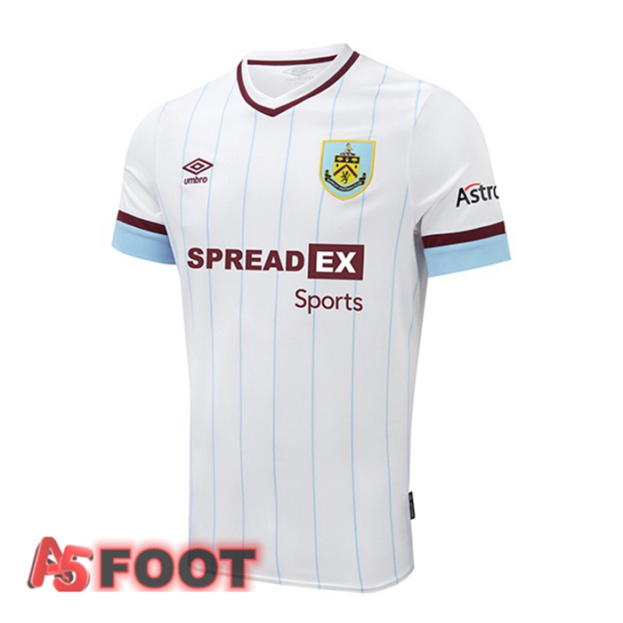 Maillot Burnley Exterieur Blanc Marron 2021/22