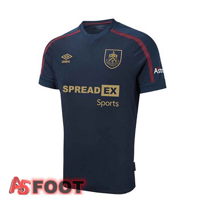 Maillot Burnley Third Bleu Marron 2021/22