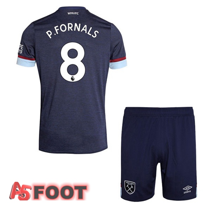 Maillot West Ham United (P.FORNALS 8) Enfant Third Bleu 2021/22
